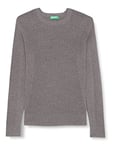 United Colors of Benetton Men's Maglia G/C M/L 101CU102A Pullover, Grigio Melange 507, XL