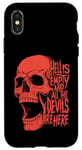 iPhone X/XS Hell is Empty And All The Devils Are Here Shakespeare Skull Case