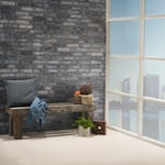 Veggplate Huntonit Design Brick Wall