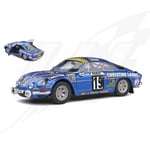 FR- Solido ALPINE A110 1600S N.19 RALLY MONTE CARLO 1976 MOUTON 1:18 - SL1804204