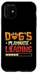 Coque pour iPhone 11 Dog's Playmate Chargement Annonce de grossesse amusante