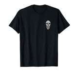 Beard Day Of The Dead Unique Sugar Skull Pocket Design T-Shirt