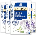 Twinings Superblends Sleep Tea - Valerian Root & Orange Blossom Herbal Tea with