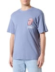 Only & Sons Men's Onsrollingstones RLX Ss Tee T-Shirt, Flintstone, L