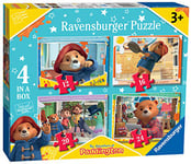 Ravensburger- Paddington Bear Aventures Puzzle de 4 (12, 16, 20, 24 pièces) pour Enfants à partir de 3 Ans, 3063