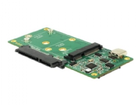 Delock - Gränssnittsadapter - 2.5, mSATA, M.2 - M.2 Card / SATA 6Gb/s / mSATA - USB