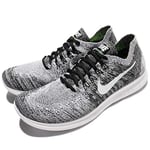 Nike Laufschuh Free Run Flyknit 2018, Men's Competition Running Shoes, Black (Black/White-Volt 003), 13 UK (48.5 EU)