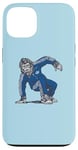 Coque pour iPhone 13 Break Dancing Sasquatch B-Boy Bigfoot Dancer