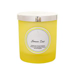 Shearer Candles Lemon Zest, Scented, Jar Candle, Cotton Wick, Fragrance & Essential Oils, Yellow, Silver, White, 20cl