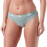 adidas Women's Thong Underwear, Olive Green, S