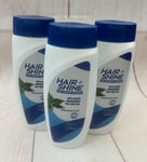 HAIR & SHINE Anti-Dandruff Shampoo with tea tree oil 3 x 400ml