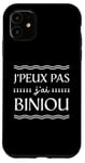 Coque pour iPhone 11 Bretagne Je peux pas j'ai Biniou Idée cadeau Humour Breton