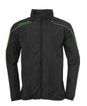 Uhlsport Stream 22 All Weather Jacket Men's Jacket - Black/Fluo Green, Small