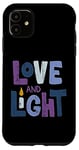 Coque pour iPhone 11 Love And Light Hanoucca | Hanukkah