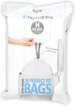 Brabantia PerfectFit Bin Liners, Size H, 50-60 L - 30 Bags