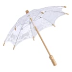 Lady Wedding Lace Umbrella Parasol Sun Umbrellas Party Brida S