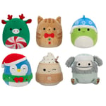 Squishmallows Christmas! 19 cm høje, pris pr. stk., sælges assorterede online