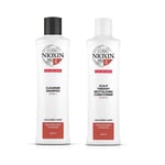 Nioxin System 4 Cleanser Shampoo & Conditioner 300ml DUO Progressed Thinning