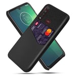 Motorola Bofink Moto G8 Plus Card kuoret - Musta