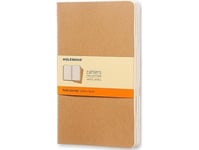 Moleskine Cahier, Monoton, Beige, 80 Ark, 70 G/M ^, Linjerat Papper, Inbunden