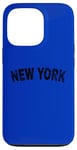 iPhone 13 Pro Vintage New York Black Text Apparel Case