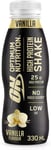 12 xOptimum Nutrition Optimum High Protein Shake RTD'S 330ml Ready to Drink CASE