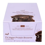 nu3 Brownie Protéiné Vegan Barre 12x50 g