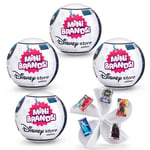 5 överraskning - 77216 - Mini Brands Disney Store Series 1 Mystery Capsule Samlarleksak (4-pack) från ZURU