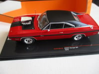 MINIATURE 1/43 DODGE CHARGER RT 1970 IXO CLC 475 ROUGE