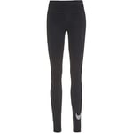 Nike DD4568 W NK ONE DF ICNCLSH GX MR TGT Leggings Women's Black/White S