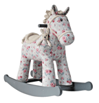 Little Bird Told Me Lily + Rose Rocking Horse Grey Rose Pony Sit Ride On 12m+