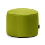 Mini OX rund ø40 cm liten sittpuff & fotpall  (Färg: Lime)