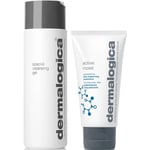 Dermalogica Special Cleansing Gel & Active Moist 250 ml + 100 - 350