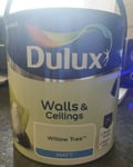 Dulux Smooth Creamy Emulsion Matt Paint Willow Tree 2.5L Walls and Ceiling