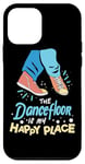 iPhone 12 mini The Dance Floor Is My Happy Place Shoes Funny Dance Case