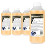 4x Bottles of Fog Juice Smoke Machine Fluid 1L Essex