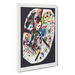 Small Worlds Iii By Wassily Kandinsky Canvas Print for Living Room Bedroom Home Office Décor, Wall Art Picture Ready to Hang, 30 x 20 Inch (76 x 50 cm)