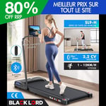 BLACK LORD Tapis de Course/Marche Électrique Maison Bureau Gym Fitness Pliable