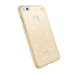 Speck Presidio Clear + Glitter Coque Transparente Pailletée pour Huawei P10 Lite - Transparent/Or Brillant