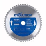 Evolution Power Tools 10BLADEST Lame de scie pour la découpe de l’acier, 10" x 52 dents, Bleu