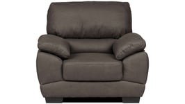 Fauteuil en tissu MILAN 2 coloris chocolat