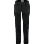 Fjällräven Womens Keb Trousers Curved (Svart (BLACK/550) 46 lang)