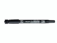 Marker Twin Pilot Bg Sort 0,3/0,5Mm Permanent - (10 Stk.)