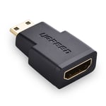 Ugreen Mini HDMI (Han) til HDMI (Hun) Adapter - Sort