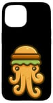 iPhone 15 Octopus Burger Sea Food Kraken Tentacle BBQ Octopuses Case