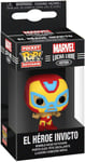 Figurine Funko Pocket Pop Marvel Lucha Libre Edition: Iron Man El Héroe Invicto