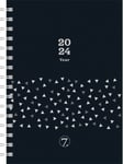 Kalender 2025 7.Sans Year Classic A5 Spiralisert