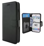 New Standcase Wallet iPhone 5c (Svart)