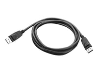 Lenovo - Displayport-Kabel - Displayport (Hane) Till Displayport (Hane) - 1.8 M - För Thinkcentre M75t Gen 2  M80s Gen 3  M90a Gen 3  M90q Gen 2  M90t Gen 3  Thinkcentre Neo 70