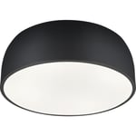 Trio Lighting Baron taklampe, svart